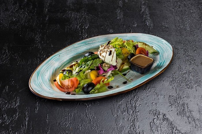 Овощной с мягким сыром